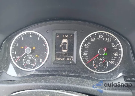 2014 Volkswagen Tiguan S z USA, uszkodzony, nr VIN WVGBV3AX8EW554992